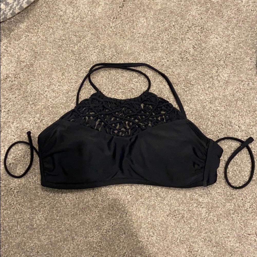 black bathing suit